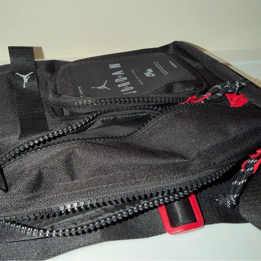 Jordan Black and Red Belt Bag - Picture 4 of 4